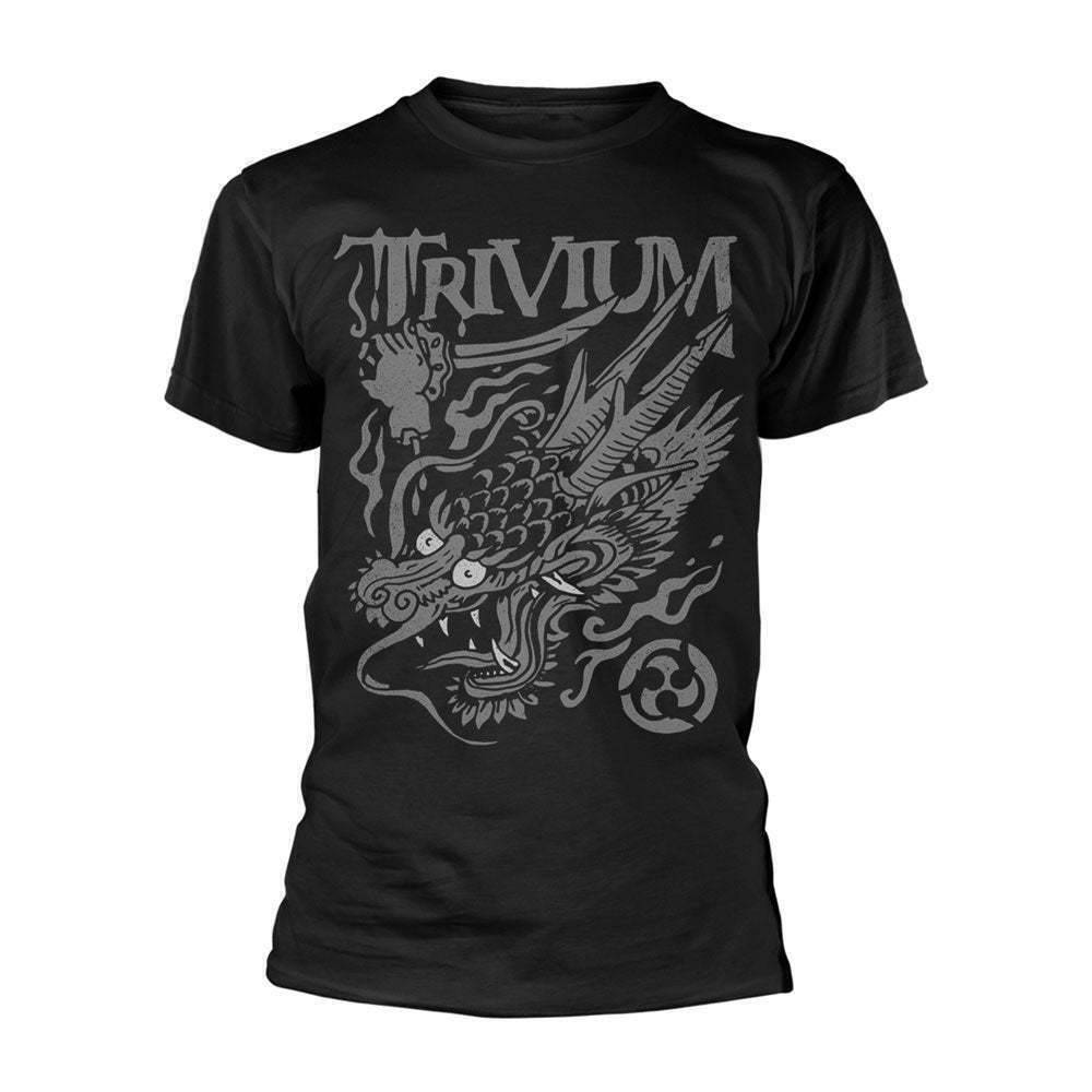 Trivium Screaming Dragon Metal Band Graphic Fan Unisex T-Shirt
